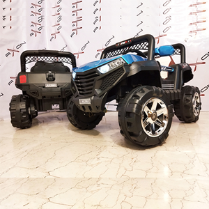 ماشین شارژی جیپ آفرود متالیک چهار موتور AX2063_ ماشین شارژی